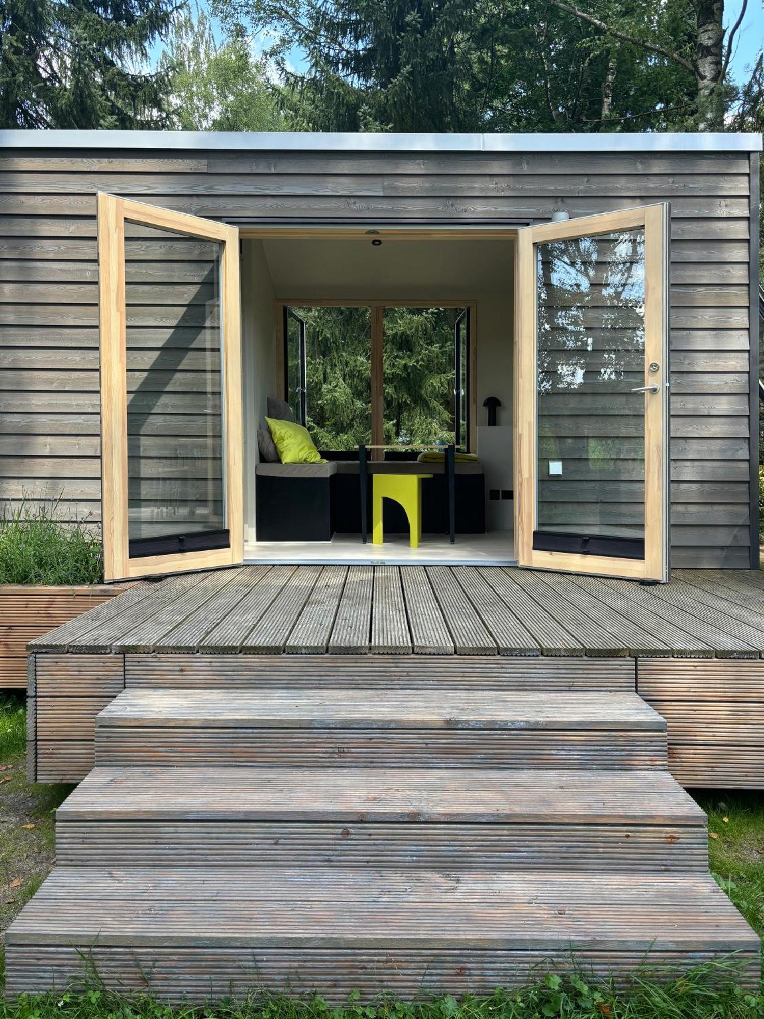 Tiny House Mit Garten In Der Lueneburger Heide Soltau Luaran gambar